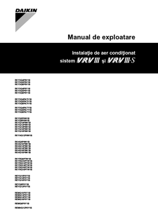 VRVIII outdoor_OM_4PW67777-1_RO_Operation manuals_Romanian download